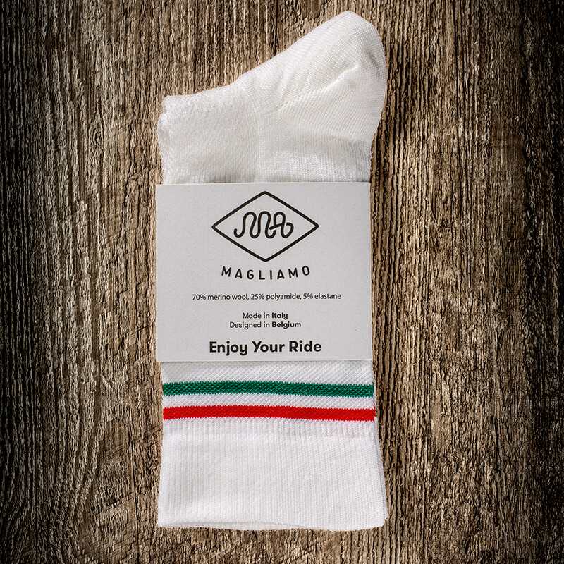 Socken - Classic Merino cycling sock Italy